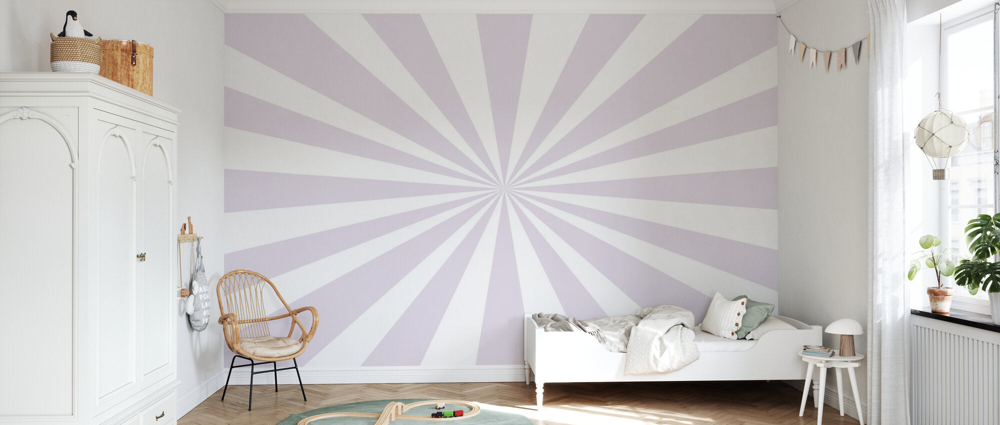 PHOTOWALL / Circus - Rectangle - Purple (e94355) | 輸入壁紙専門店
