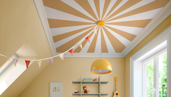 PHOTOWALL / Circus - Rectangle - Yellow Wall Mural (e94363)