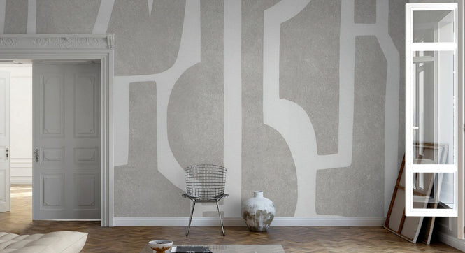 PHOTOWALL / Bold Contour - Grey (e94479)