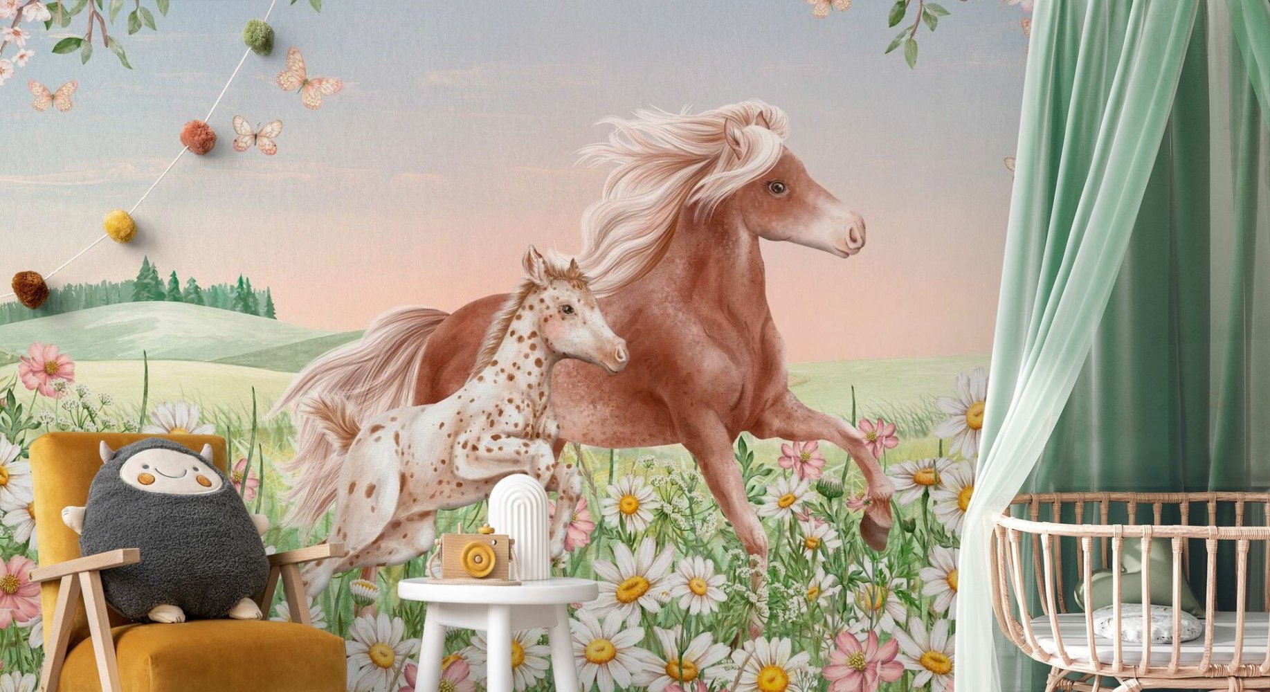 ありさん専用 PHOTOWALL / Happy Horses (e94562) | 輸入壁紙専門店 WALPA – WALPA.jp