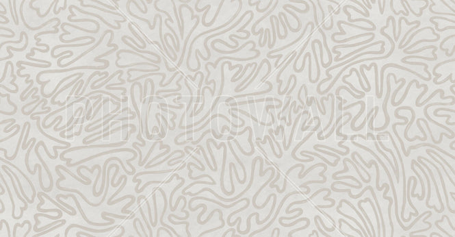 PHOTOWALL / Abstract Doodle Lines - Grey (e94630)