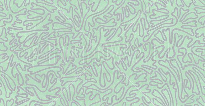 PHOTOWALL / Abstract Doodle Lines - Green (e94634)