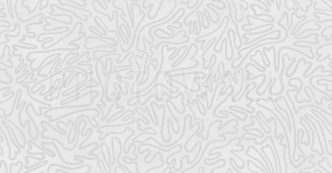 PHOTOWALL / Abstract Doodle Lines - Light Grey (e94635)