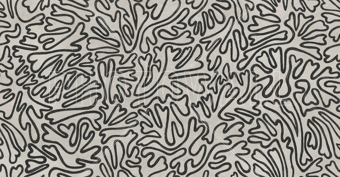 PHOTOWALL / Abstract Doodle Lines - Black (e94640)