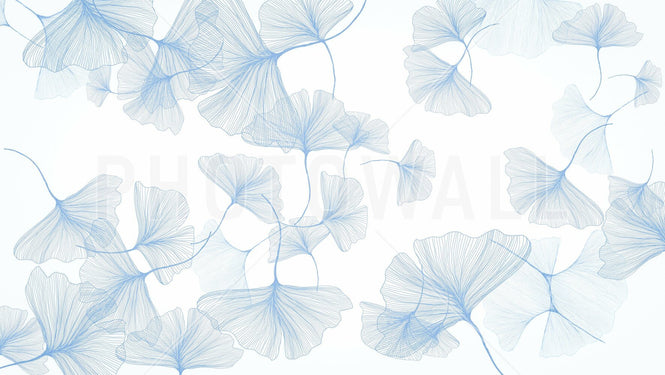PHOTOWALL / Lamella - Blue (e94641)