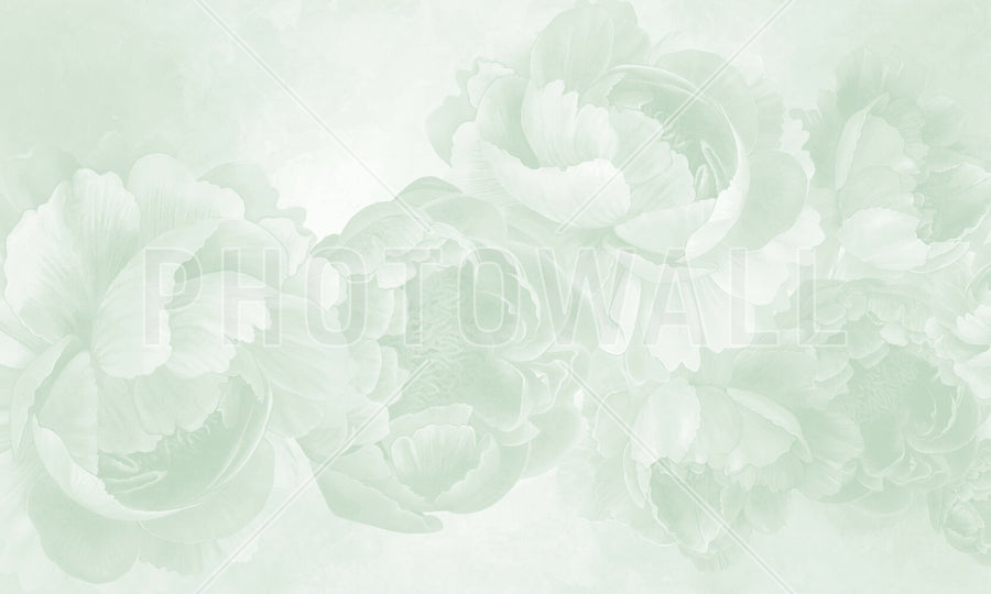 PHOTOWALL / Peony - Green (e94642)