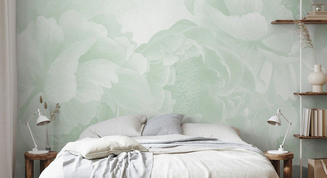 PHOTOWALL / Peony - Green (e94642)