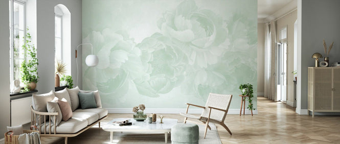 PHOTOWALL / Peony - Green (e94642)