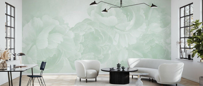 PHOTOWALL / Peony - Green (e94642)