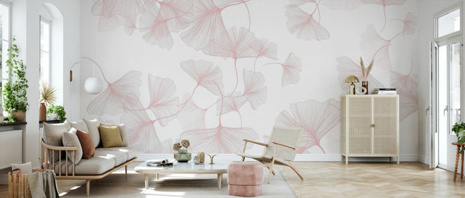 PHOTOWALL / Lamella - Pink (e94651)