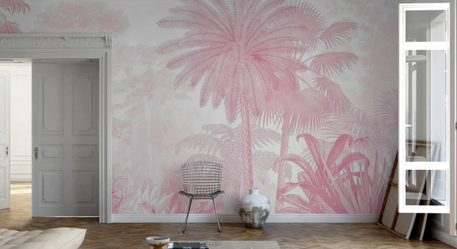 PHOTOWALL / Tropical Eden - Pink (e94653)