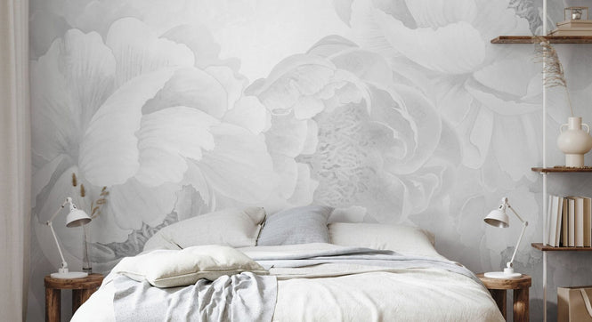 PHOTOWALL / Peony - BW (e94655)