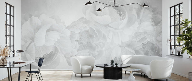 PHOTOWALL / Peony - BW (e94655)