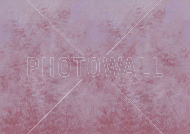 PHOTOWALL / Floral Flowers Background - Pink (e94671)