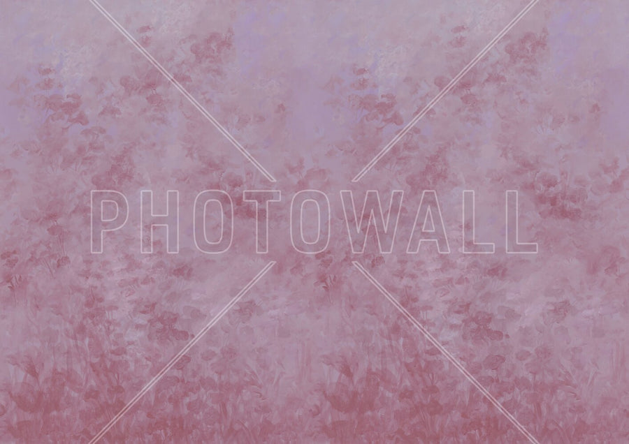 PHOTOWALL / Floral Flowers Background - Pink (e94671)