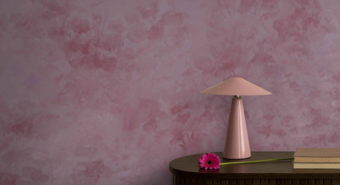PHOTOWALL / Floral Flowers Background - Pink (e94671)