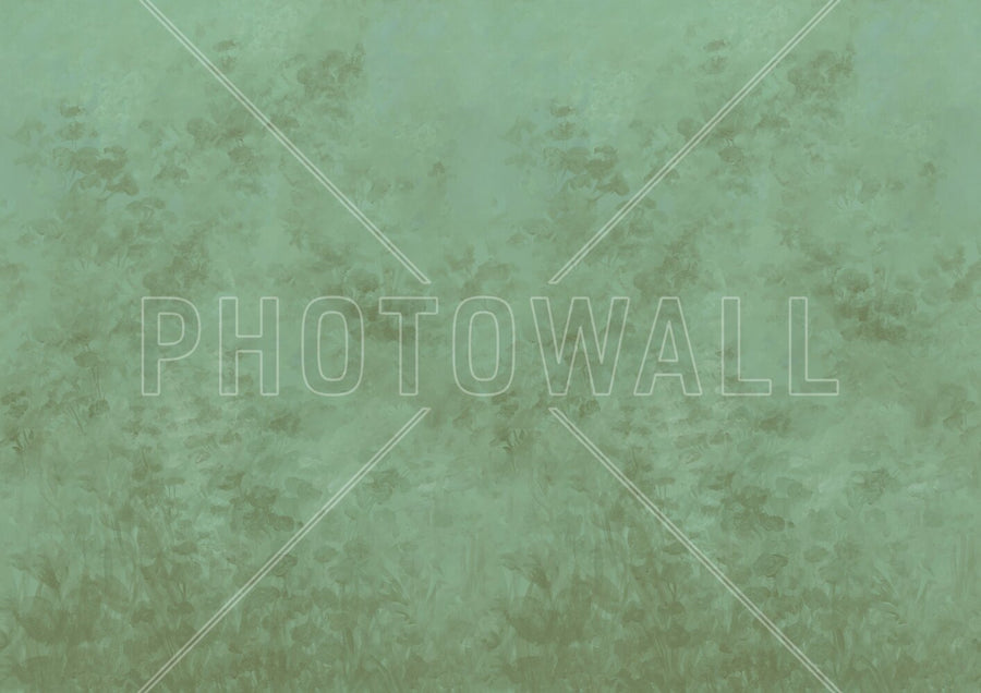 PHOTOWALL / Floral Flowers Background - Green (e94672)