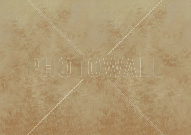 PHOTOWALL / Floral Flowers Background - Beige (e94673)