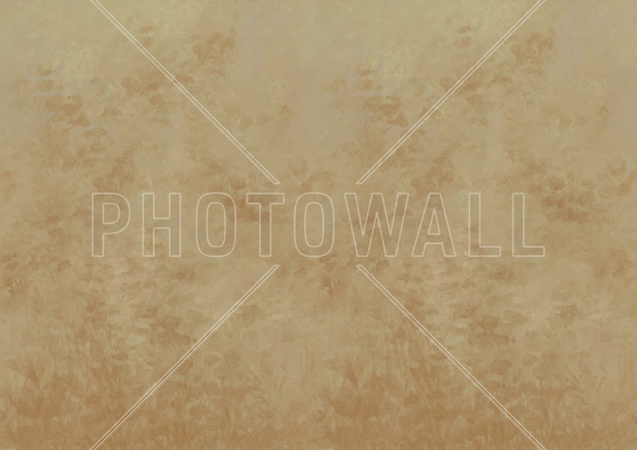 PHOTOWALL / Floral Flowers Background - Beige (e94673)