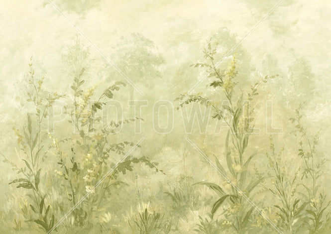 PHOTOWALL / Forest Lush Plants - Green (e94680)