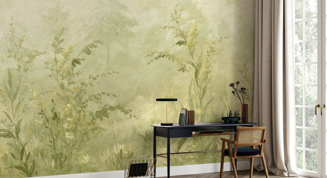 PHOTOWALL / Forest Lush Plants - Green (e94680)