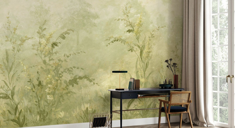 PHOTOWALL / Forest Lush Plants - Green (e94680)