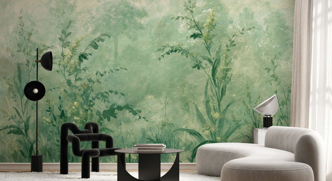 PHOTOWALL / Forest Lush Plants - Green II (e94683)