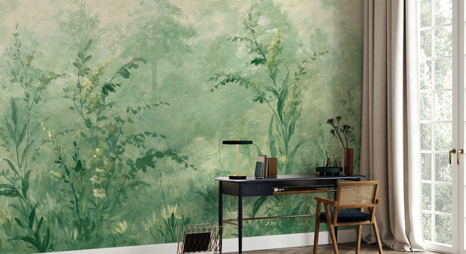 PHOTOWALL / Forest Lush Plants - Green II (e94683)