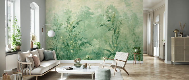 PHOTOWALL / Forest Lush Plants - Green II (e94683)