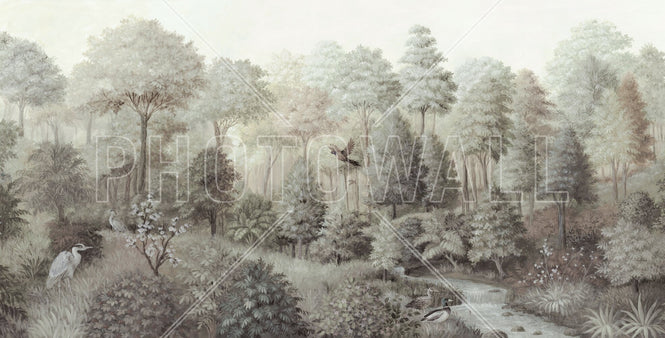 PHOTOWALL / Wildlife in Serene Forest II (e94690)