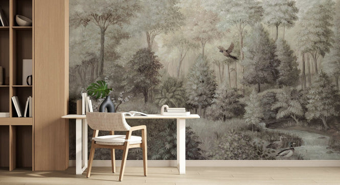 PHOTOWALL / Wildlife in Serene Forest II (e94690)