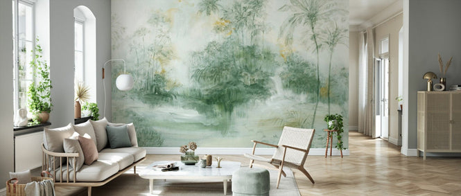 PHOTOWALL / Timeless Tropical Forest - Green (e94692)