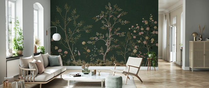 PHOTOWALL / Imperial Garden Plants - Green (e94696)