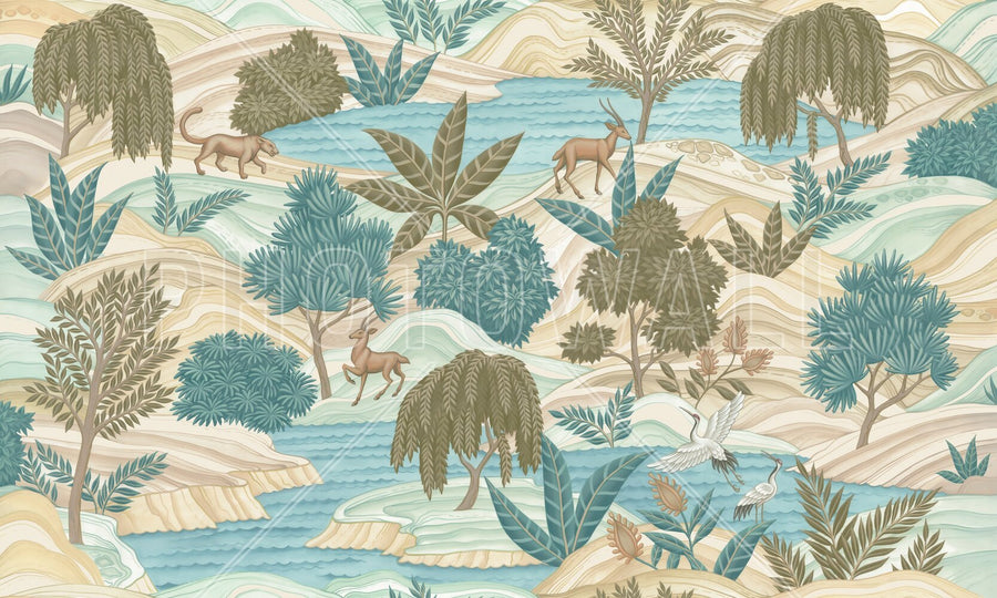 PHOTOWALL / Jungle World Fresco (e94712)