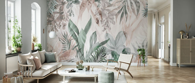 PHOTOWALL / Leafy Greenery - Green (e94728)
