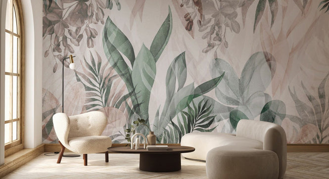 PHOTOWALL / Leafy Greenery - Green (e94728)