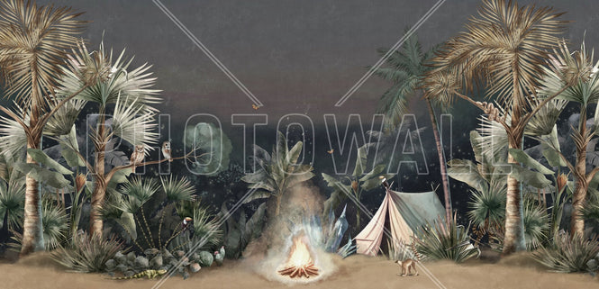 PHOTOWALL / Nature Camping - Dark Long (e94763)