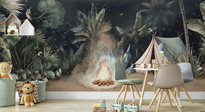 PHOTOWALL / Nature Camping - Dark Long (e94763)