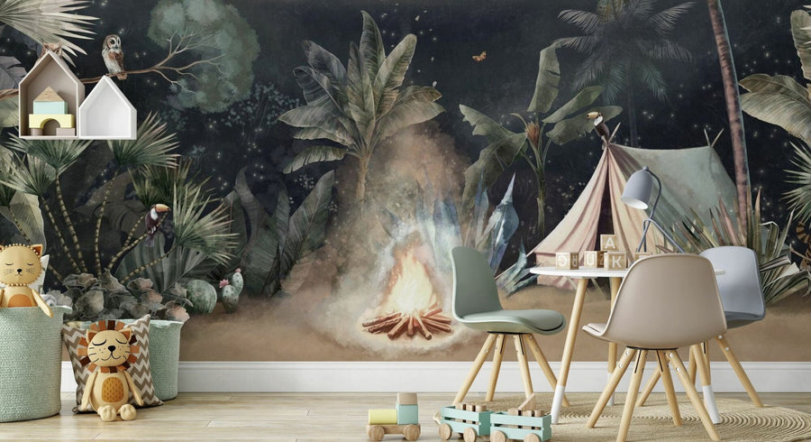 PHOTOWALL / Nature Camping - Dark Long (e94763)