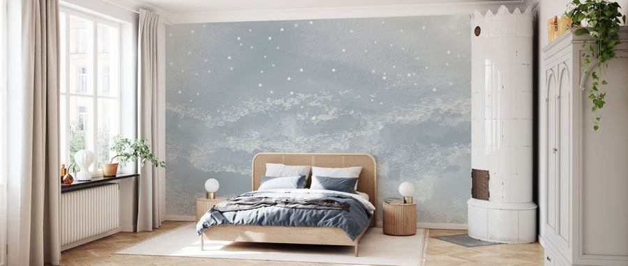 PHOTOWALL / Starry Mountain - Blue (e94797)