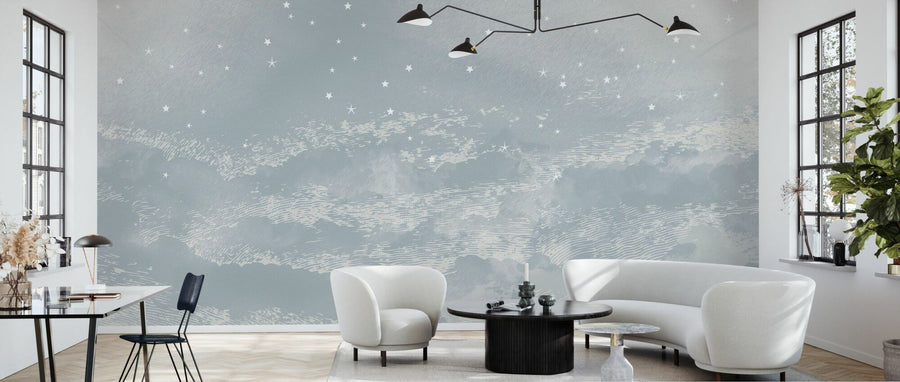 PHOTOWALL / Starry Mountain - Blue (e94797)