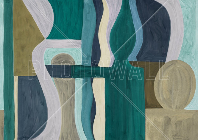 PHOTOWALL / Geometric Modern Abstract (e94836)