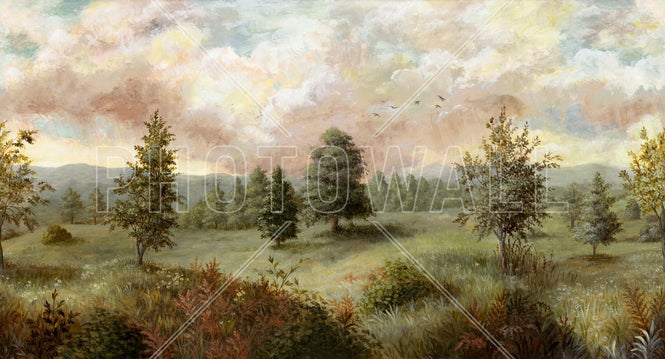 PHOTOWALL / Lush Plants and Trees Landscape (e94841)