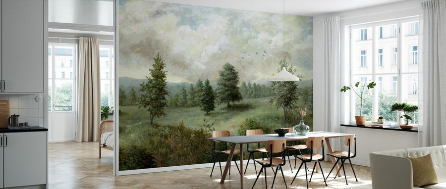 PHOTOWALL / Lush Plants and Trees Landscape - Green (e94843)