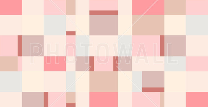 PHOTOWALL / Metro Blocks - Pink (e94919)