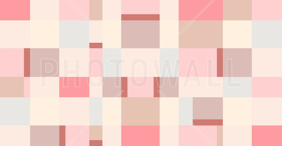 PHOTOWALL / Metro Blocks - Pink (e94919)