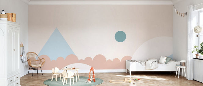 PHOTOWALL / Graphic Shapes - Beige Pastel (e94920)