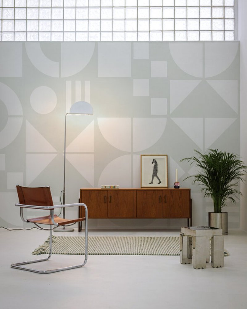 PHOTOWALL / Bauhaus Geo - Green - Large (e94939)