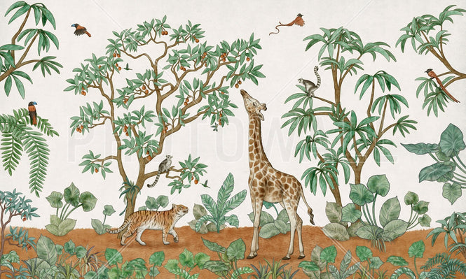 PHOTOWALL / Animals in the Jungle (e94956)