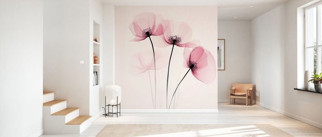 PHOTOWALL / Pink Floral (e94980)